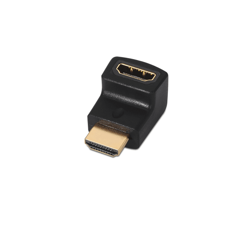Adaptador Aisens Hdmi Acodado A/H-A/M Negro miniatura 2