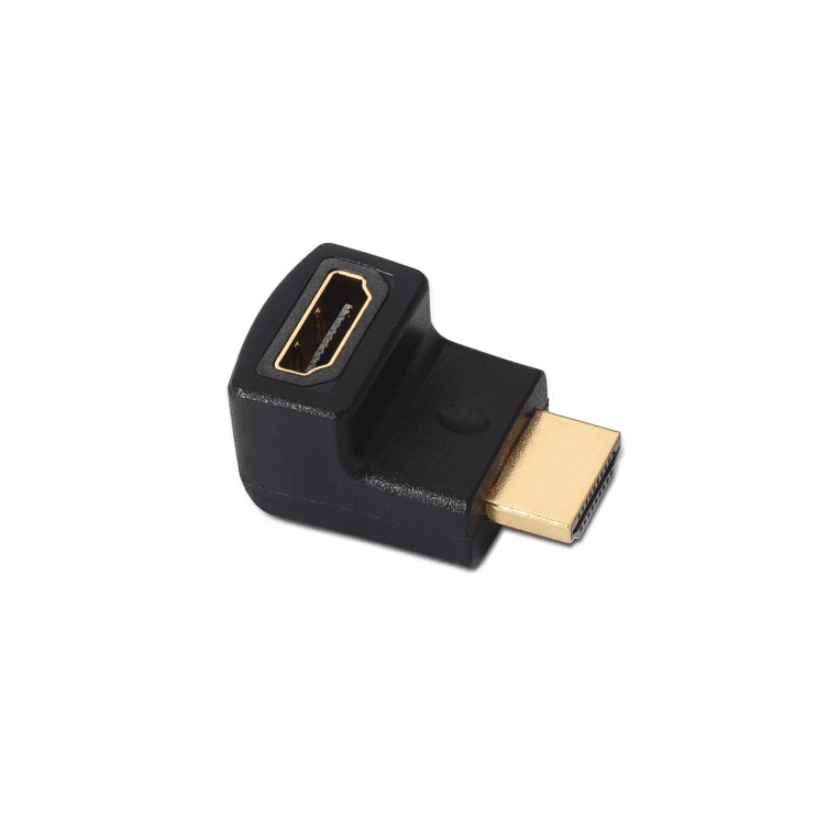 Adaptador Aisens Hdmi Acodado A/H-A/M Negro miniatura 3
