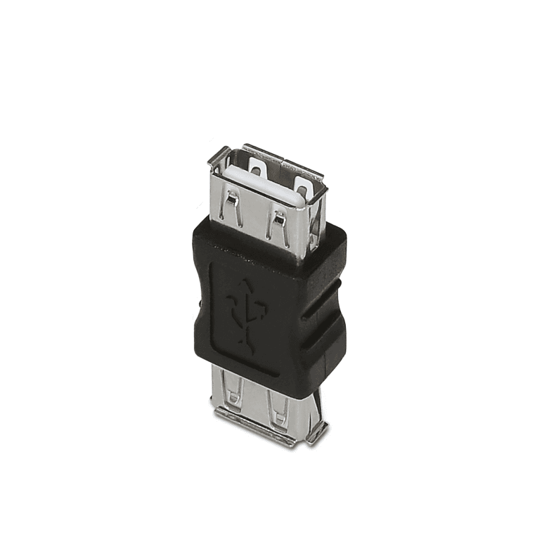 Adaptador Aisens Usb 2.0 Tipo A/H-A/H Negro miniatura 3