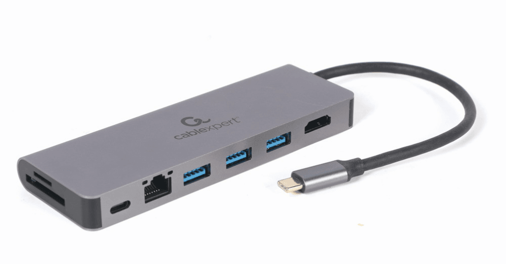 Adaptador Combinado Gembird USB Tipo C 5 — imagen 1