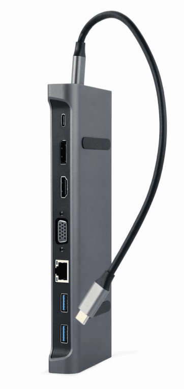 ADAPTADOR MULTIPUERTO USB TIPO C 9 EN 1 — imagen 1
