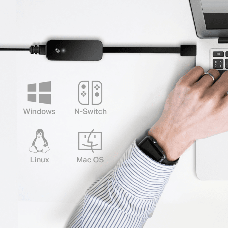 ADAPTADOR TP-LINK ADAPTADOR Y TARJETA ETHERNET miniatura 9