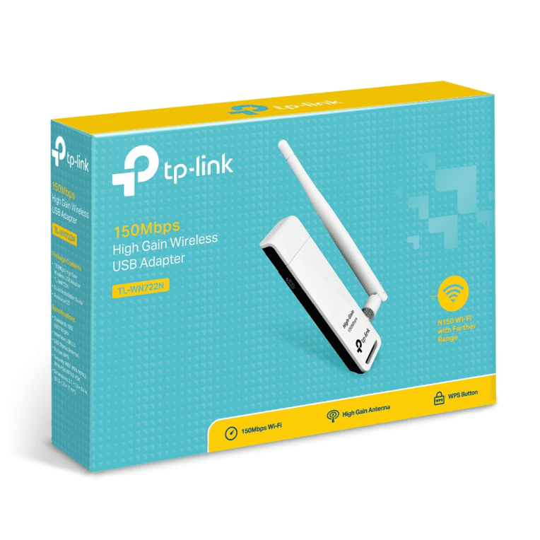 Adaptador Wifi Tp-link TL-WN722N N150 USB miniatura 6