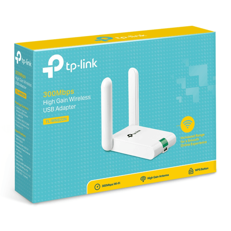 Adaptador Wifi Tp-link TL-WN822N N300 USB miniatura 5