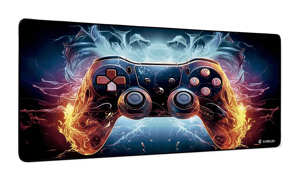 Alfombrilla Gaming Subblim Neon Obsidian XL 1 — imagen 1
