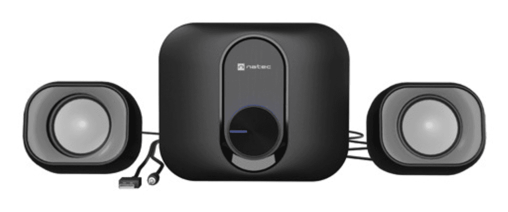 Altavoces Natec Pug 11W RMS Negro 2.1 miniatura 4