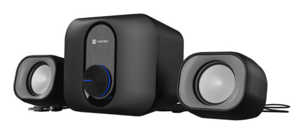 Altavoces Natec Pug 11W RMS Negro 2.1 miniatura 6