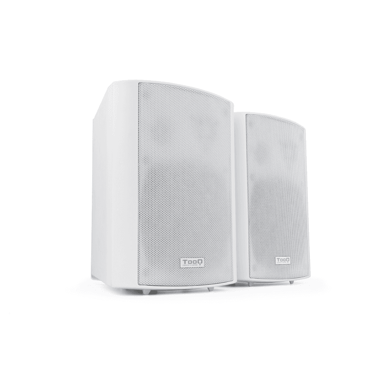 Altavoces Tooq TQOWS-01W 2x30W Jack 3.5mm Blanco — imagen 1