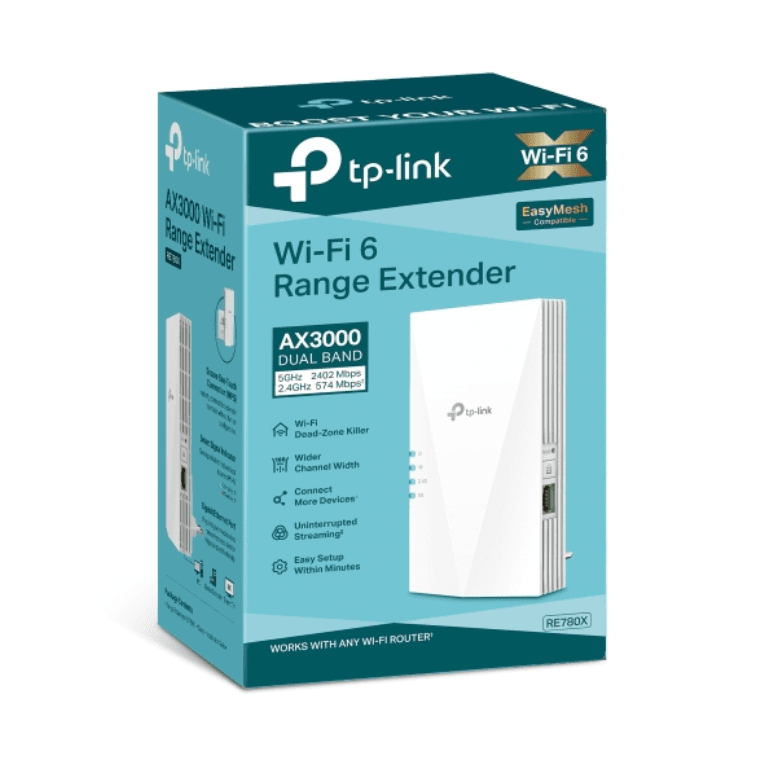 Amplificador de red TP-Link RE780X AX3000 WiFi6 miniatura 4