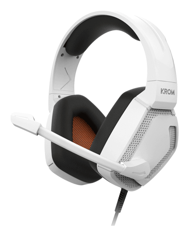 Auricular Gaming Krom Kopa Pro Estereo Blanco — imagen 1