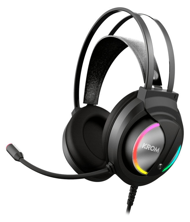 Auricular Krom Kappa RGB Gaming — imagen 1