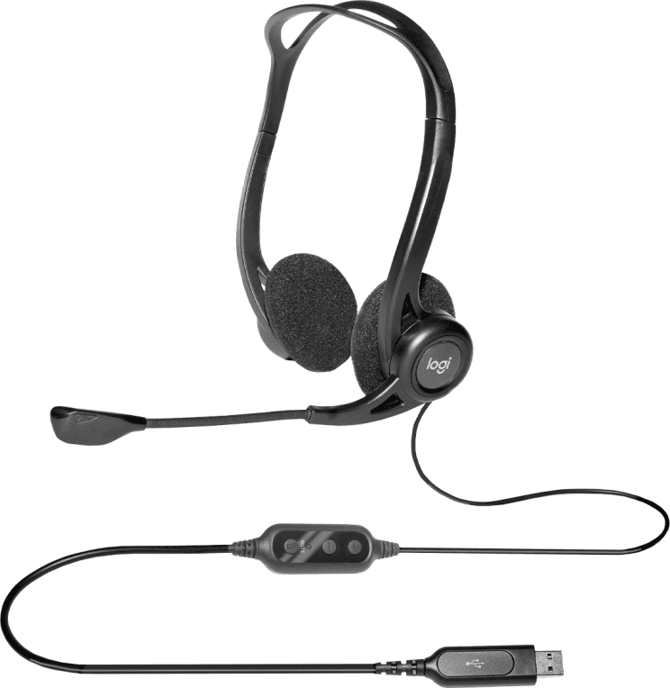 Auricular Logitech 960 USB Negro miniatura 5