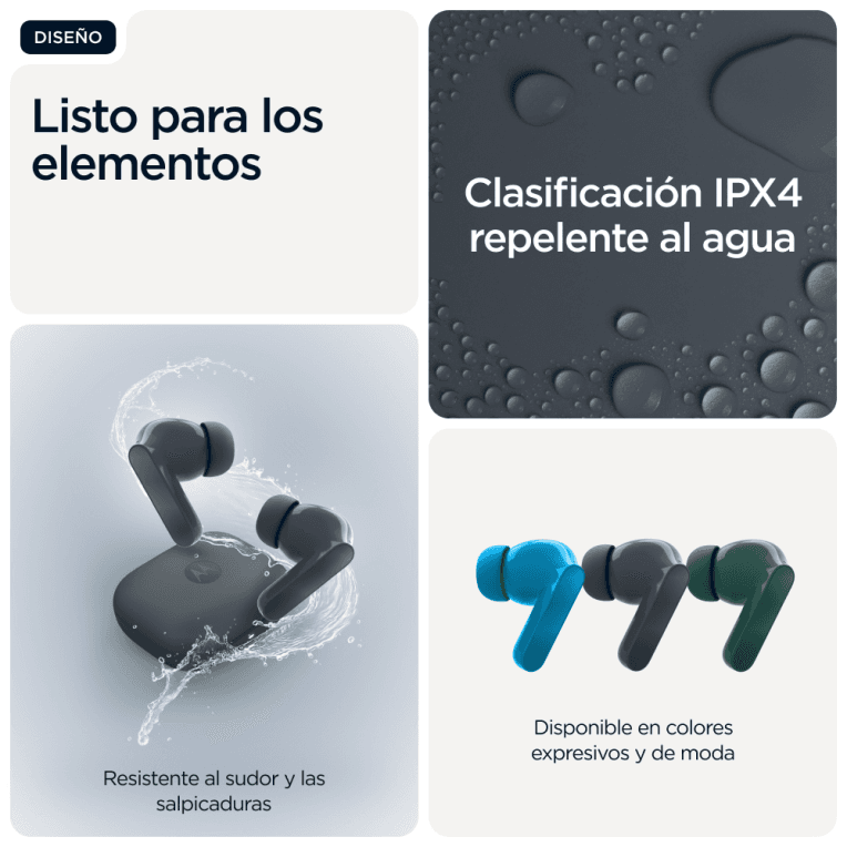 Auriculares Motorola Moto Buds Bass Black miniatura 17