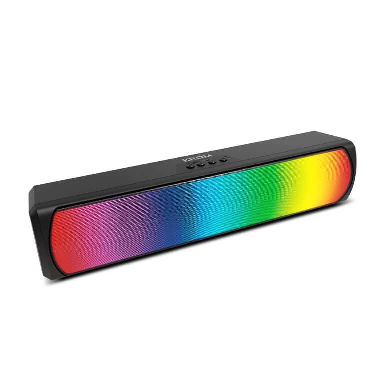Barra de Sonido Bluetooth RGB Krom K-Pop — imagen 1