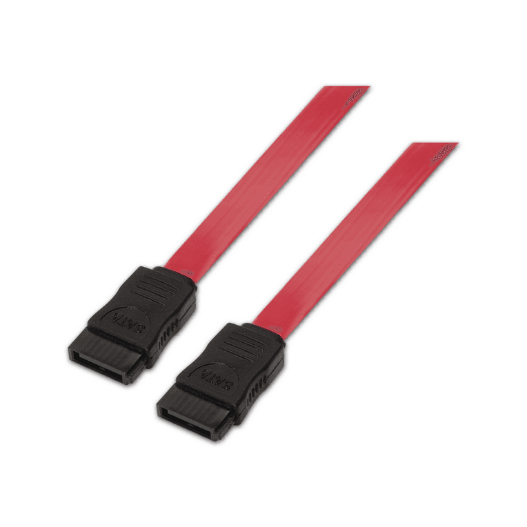 Cable de Datos Aisens SATA III 6G Rojo 0.5m — imagen 1