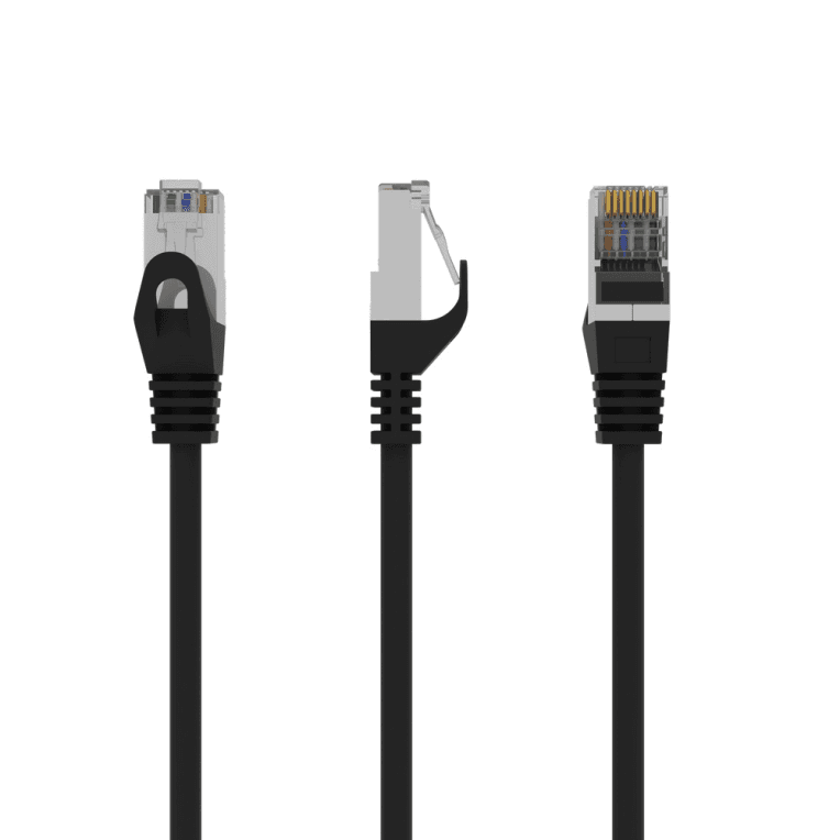 Cable de Red Gembird FTP Cat6 0,5M Negro — imagen 1