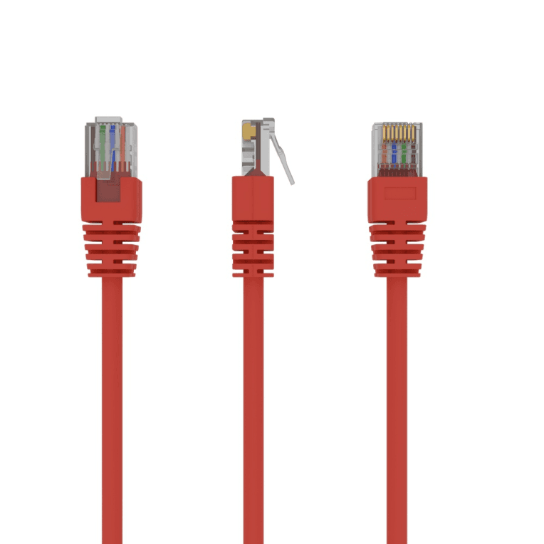 Cable de Red Gembird UTP Cat5e 0,5M Rojo — imagen 1