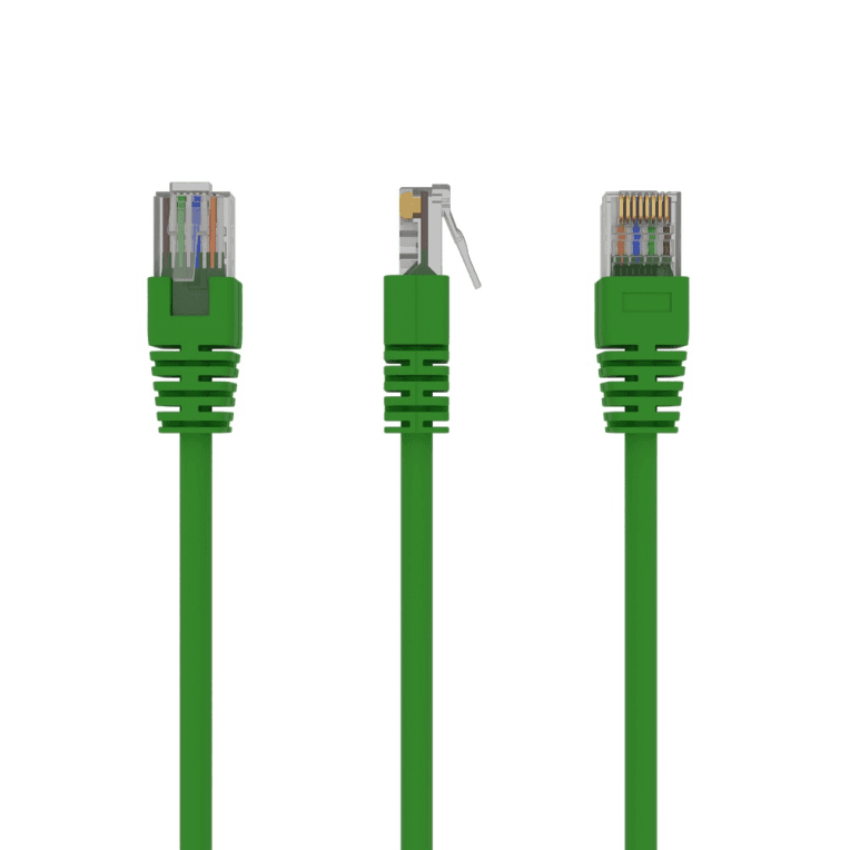 Cable de Red Gembird UTP Cat5e 1M Verde — imagen 1