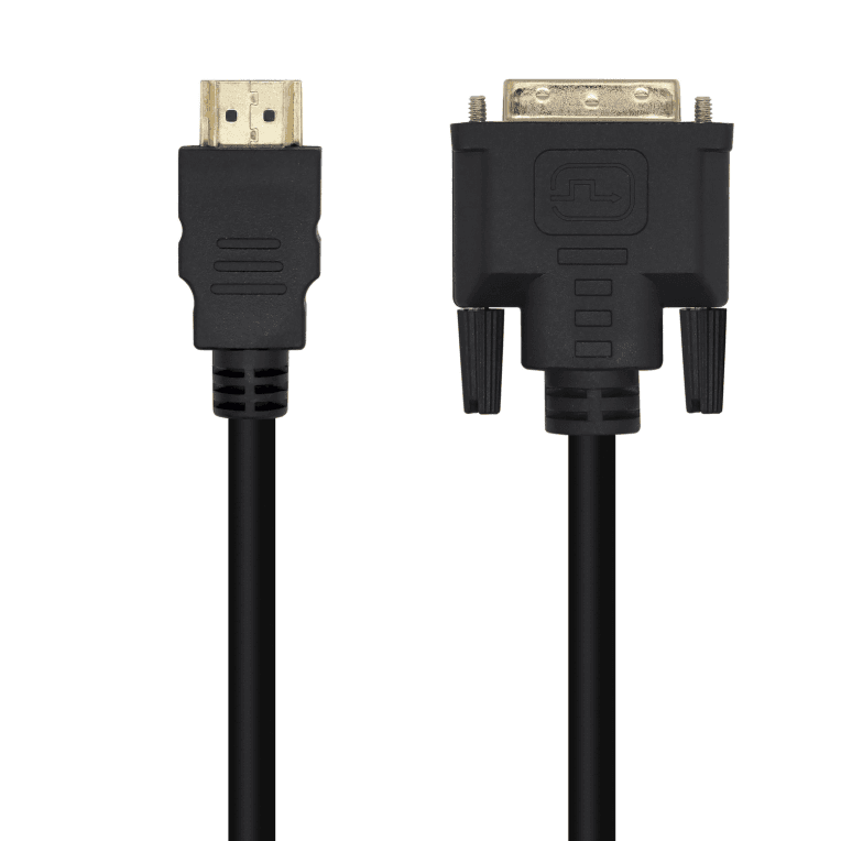 Cable DVI A HDMI DVI18+1/M-HDMI A/M Negro 3.0m miniatura 2