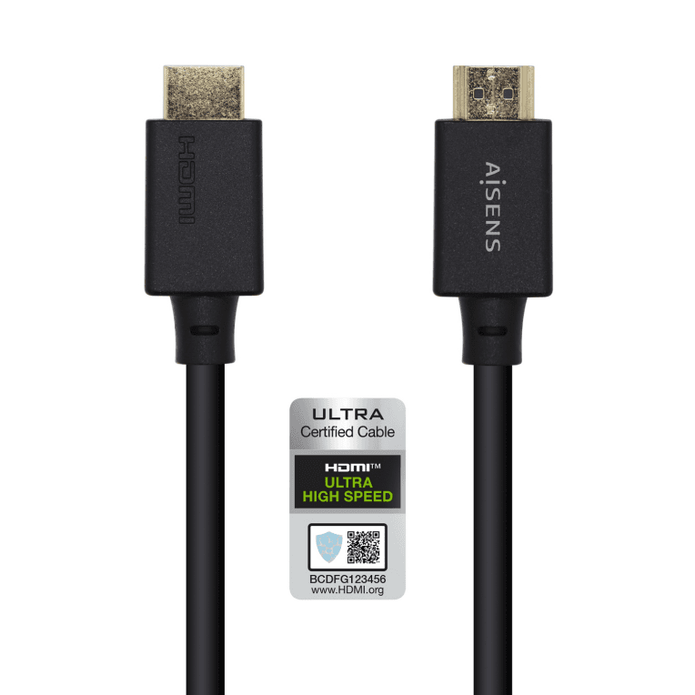 Cable HDMI Aisens A150-0424 Macho 3M Negro miniatura 3