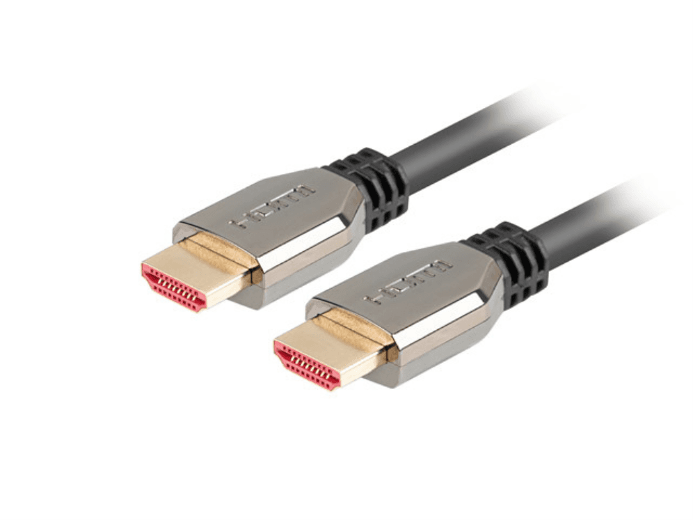 Cable HDMI Lanberg M/M V2.1 8K 60Hz 1M Negro — imagen 1