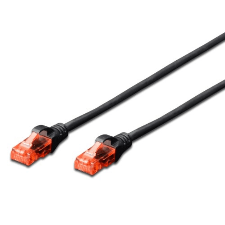 CABLE RED EWENT CAT6 U/UTP 3M NEGRO miniatura 2