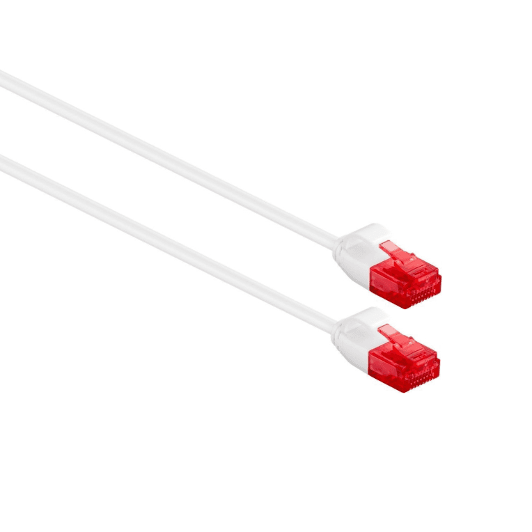 Cable Red Slim Ewent Cat6 U/UTP 0,25m Blanco miniatura 4