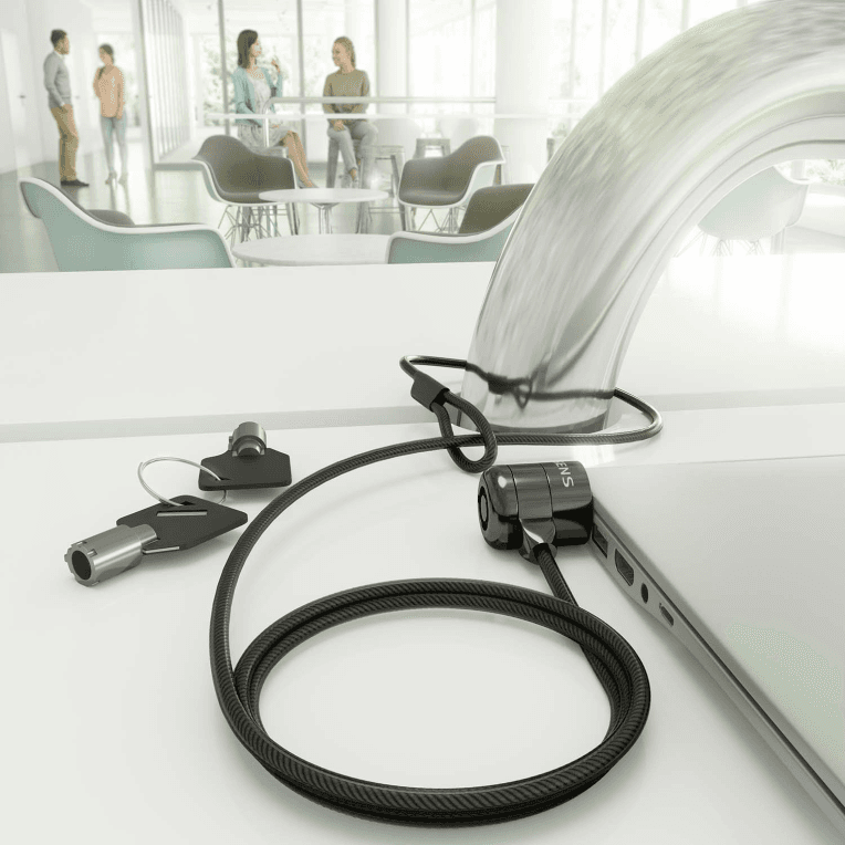 CABLE SEGURIDAD AISENS CERRADURA LLAVE 1.5M 1 miniatura 6