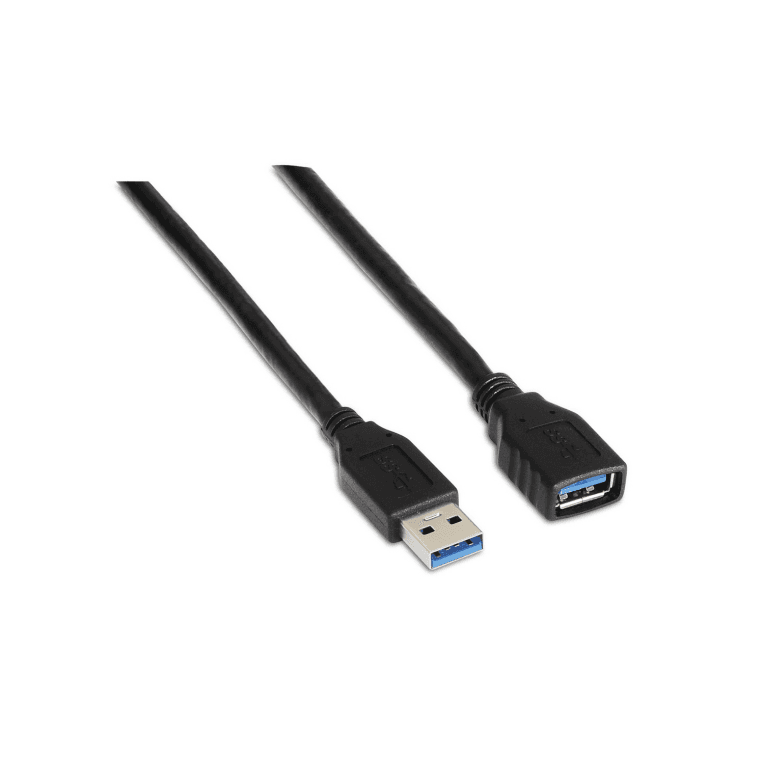 Cable USB 3.0 Aisens Tipo A M-A H Negro 2.0m — imagen 1
