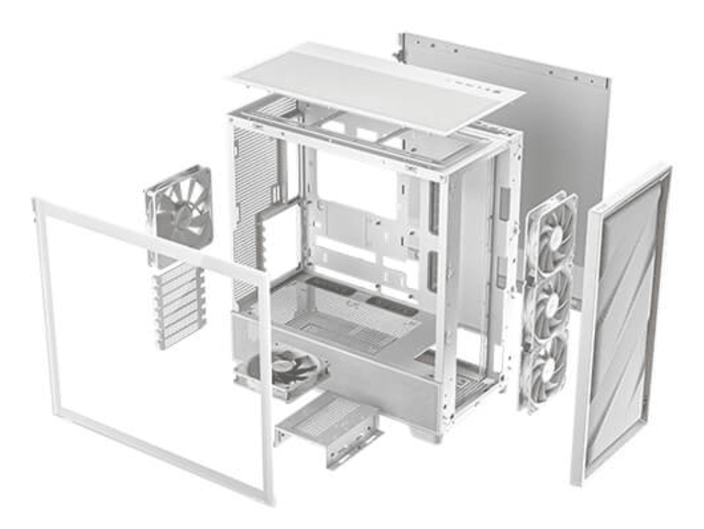 Caja ATX Antec Flux Blanca miniatura 22