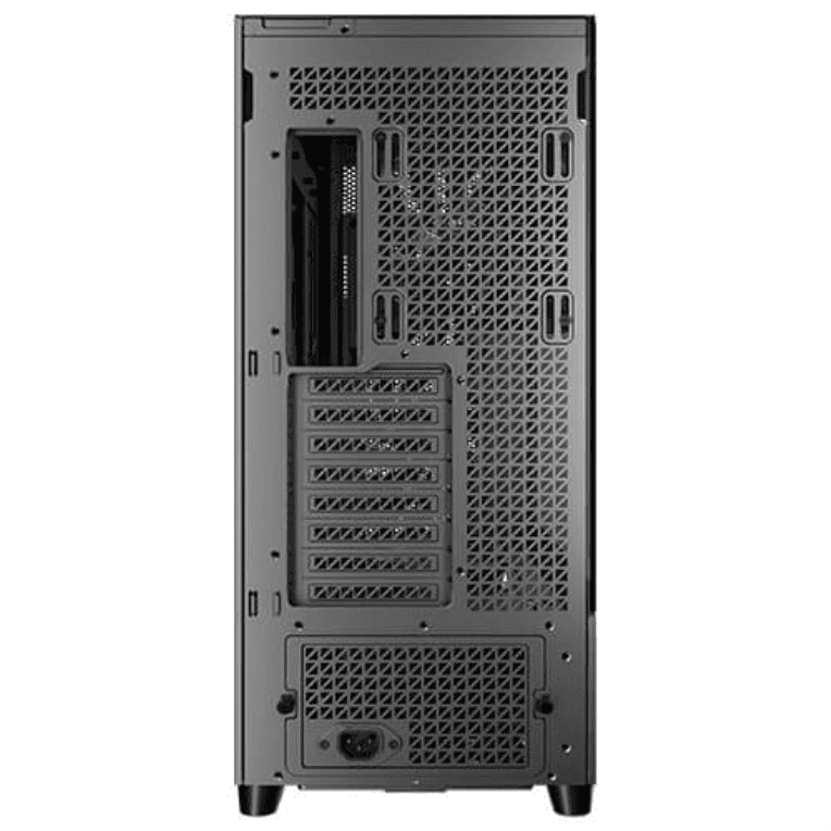 Caja ATX Antec Flux Pro EUV Wood Negra 2xUSB3.0 miniatura 3