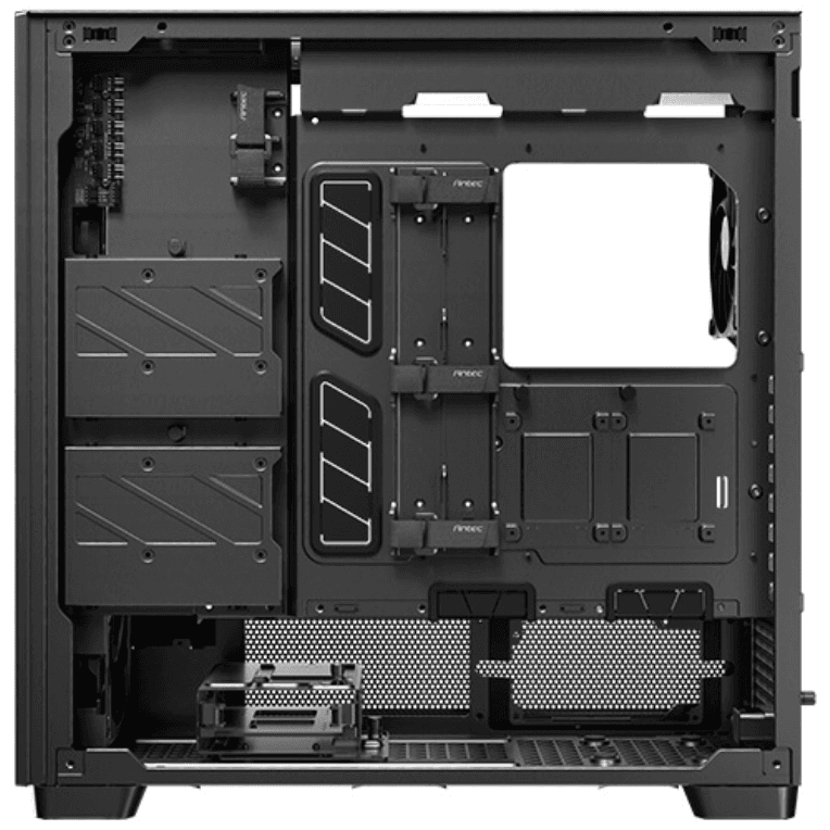 Caja ATX Antec Flux Pro EUV Wood Negra 2xUSB3.0 miniatura 7