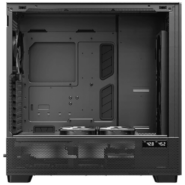 Caja ATX Antec Flux Pro EUV Wood Negra 2xUSB3.0 miniatura 10