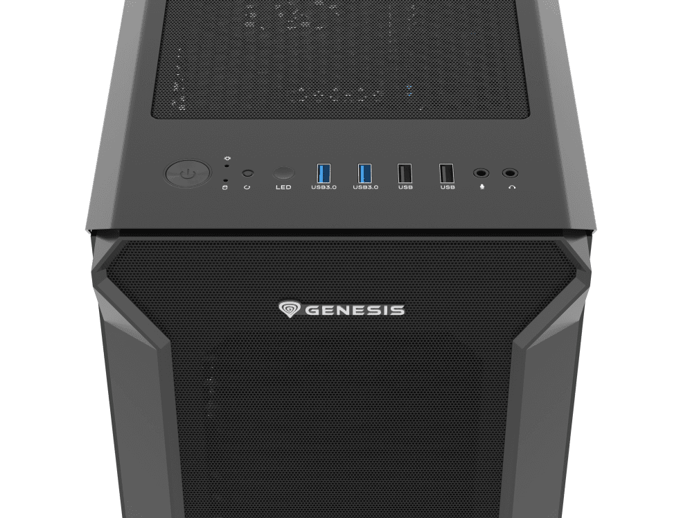 Caja ATX Genesis Gaming IRID 505F 2xUSB3.0/2.0 miniatura 2