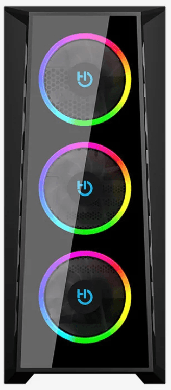 Caja ATX Hiditec MH12 Glass ARGB USB3.1/Tipo-C miniatura 3