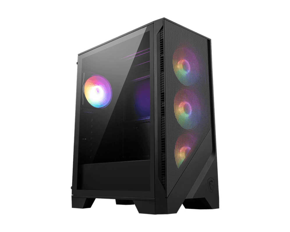 Caja ATX MSI MAG Forge 121A Airflow Negra miniatura 2