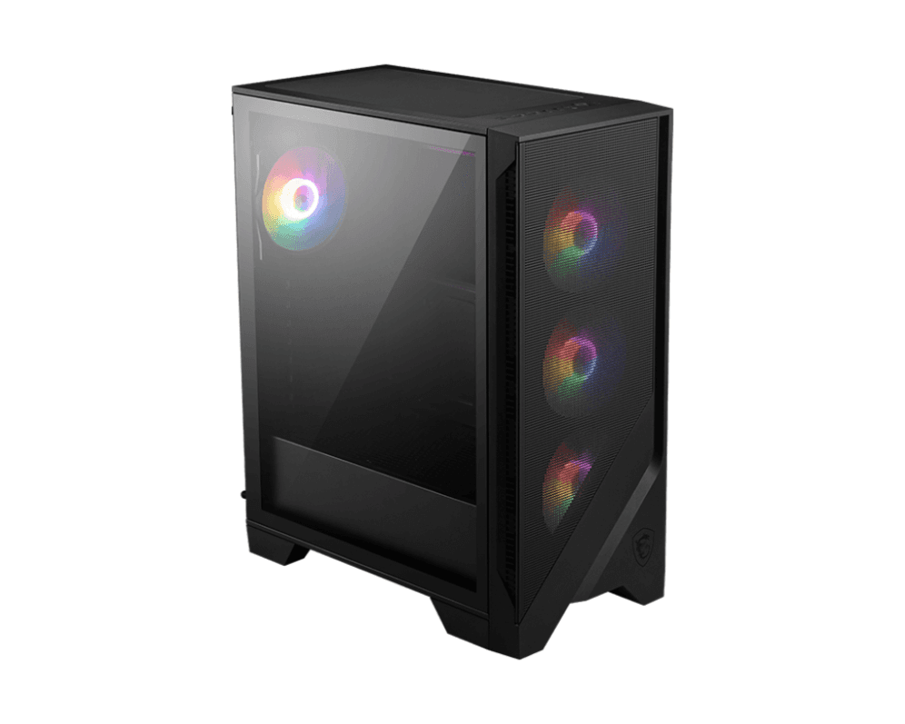 Caja ATX MSI MAG Forge 121A Airflow Negra miniatura 3