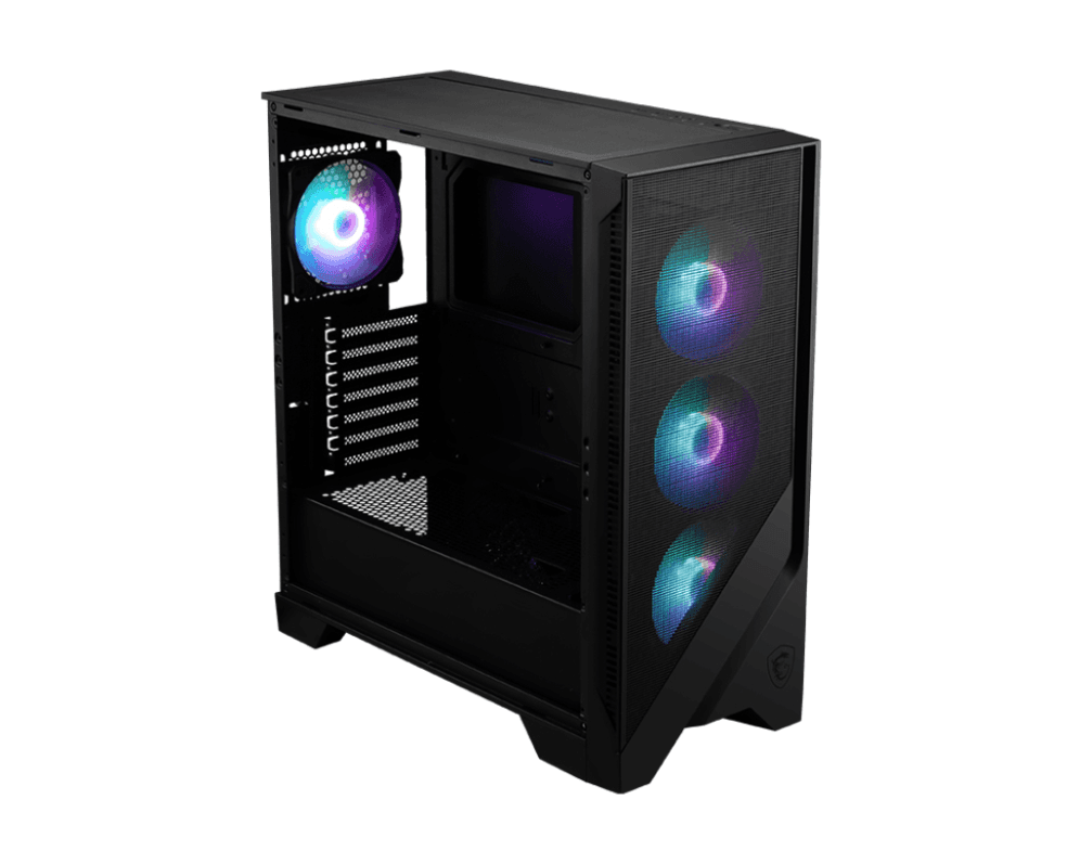 Caja ATX MSI MAG Forge 320R Airflow RGB Negra miniatura 3