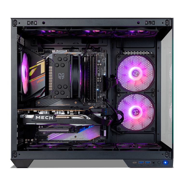 Caja ATX Nox Hummer Astra Neo Frameless Negra miniatura 12