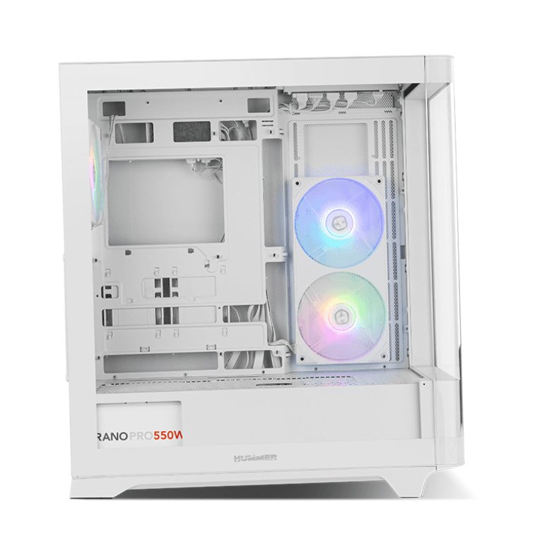 Caja ATX Nox Hummer Ether Blanca miniatura 13