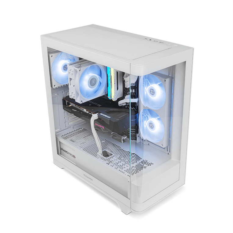 Caja ATX Nox Hummer Ether Blanca miniatura 5