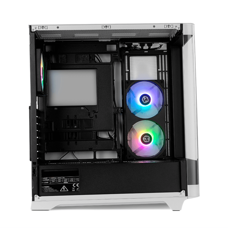 Caja ATX Nox Hummer Ether Negra y Blanca miniatura 10