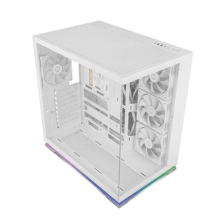 Caja ATX Nox Hummer Galaxy ARGB Blanca miniatura 5