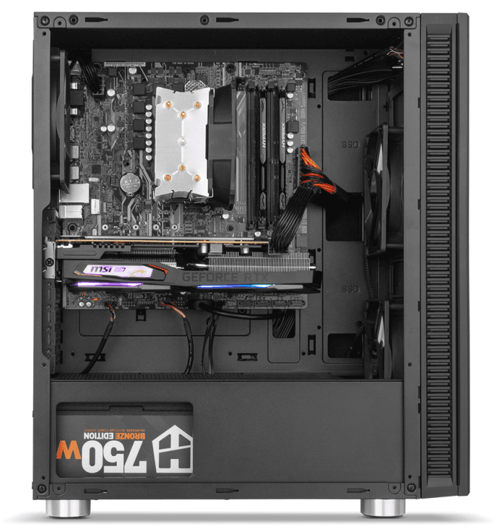 Caja ATX Nox Hummer Void Silent Optimized miniatura 19