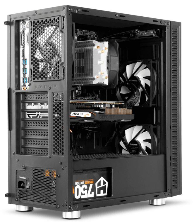 Caja ATX Nox Hummer Void Silent Optimized miniatura 21