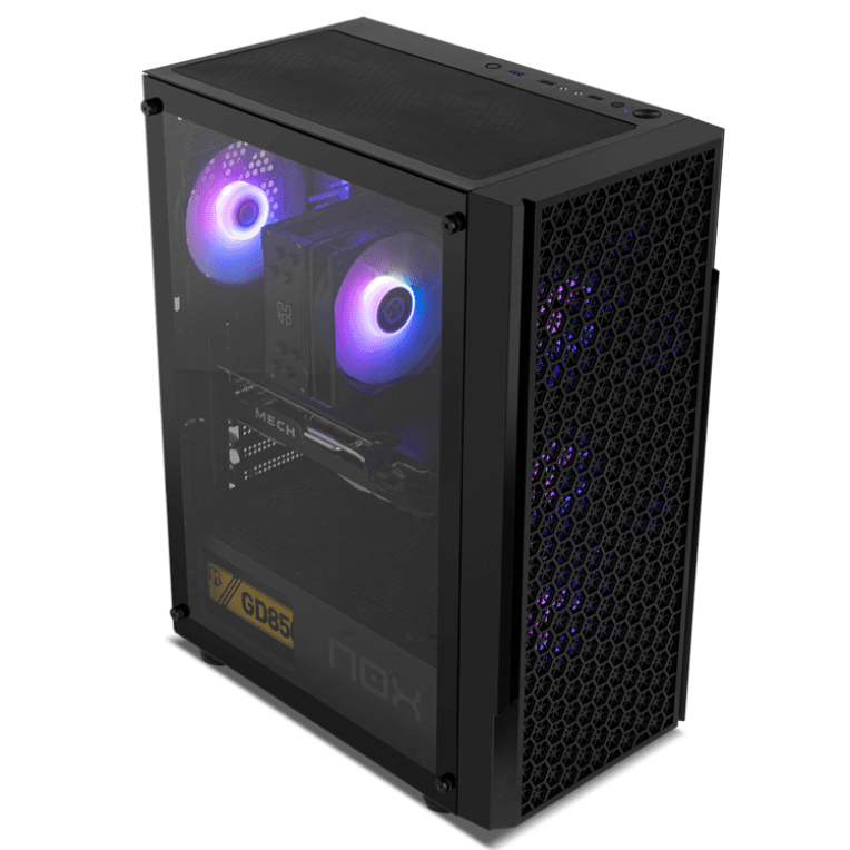 Caja ATX Nox Infinity Beta Airflow ARGB Rainbow miniatura 3