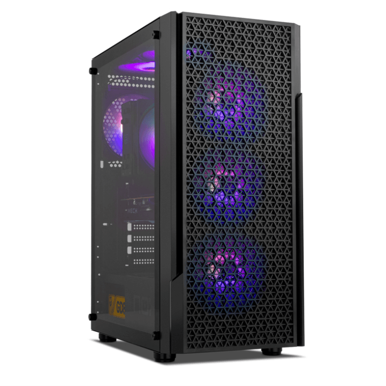 Caja ATX Nox Infinity Beta Airflow ARGB Rainbow — imagen 1