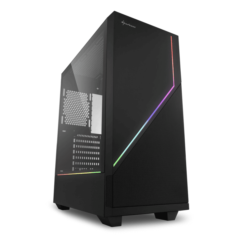 Caja ATX Sharkoon RGB Flow 2xUSB3.0 — imagen 1