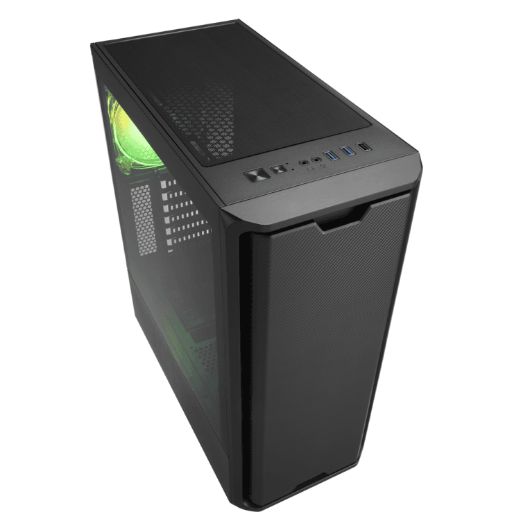 Caja ATX Sharkoon SK3 RGB Negra 2xUSB3.0 miniatura 3
