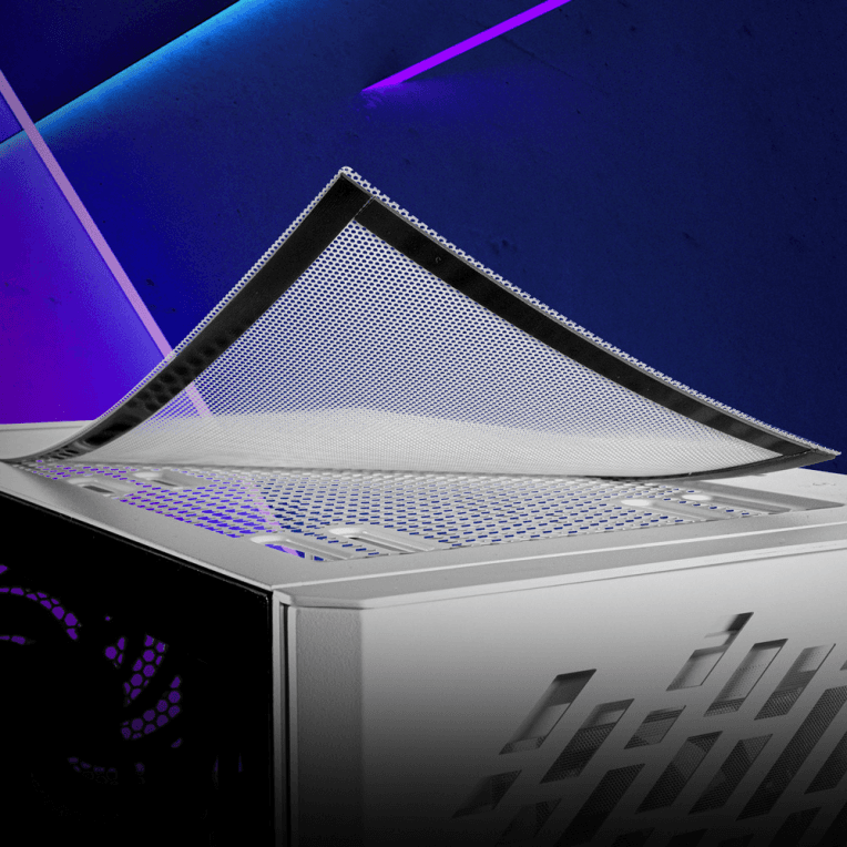 Caja ATX Xpg Valor Air Blanca 2xUSB sin Fuente miniatura 3